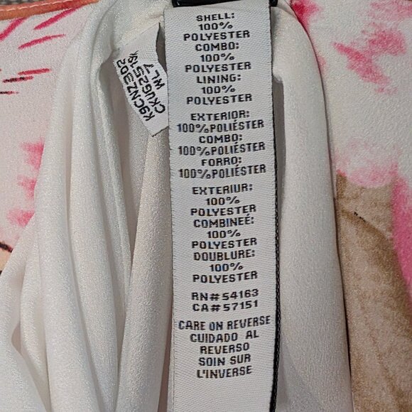 NWOT Multicolor Floral Skirt A-Line Skirt with Striped Waist and Ruffle Sz 12 - Picture 5 of 10